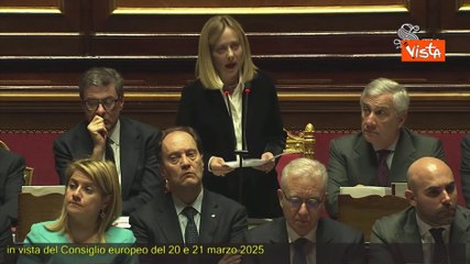 Meloni: "Ruolo Italia non ? seguire acriticamente i partner Ue o altri. Possiamo segnalare dissenso"