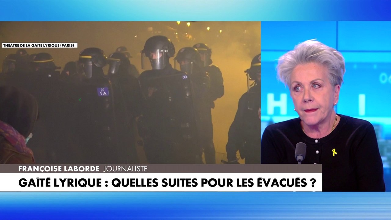 Les associations impliquées dans l'occupation de la Gaîté Lyrique exaspèrent Françoise Laborde