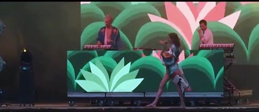 Polo & Pan chante Canopée à Rock en Seine