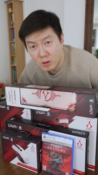 Le colis que j’ai reçu pour la sortie du dernier Assassin’s Creed Shadows