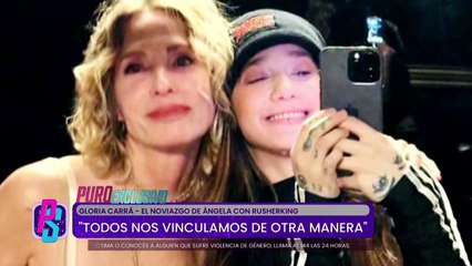 Gloria Carrá demandó a Luciano Cáceres por compensación económica