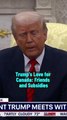 Trump's Love for Canada: Friends, Foes, and Subsidies