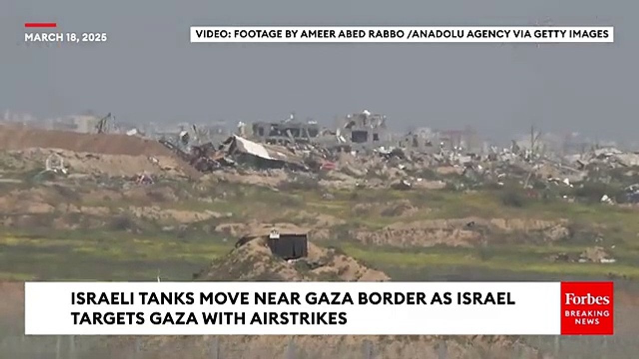Israeli Tanks Move Near Border After Israel Strikes Gaza, Reportedly Kills Over 400 Palestinians