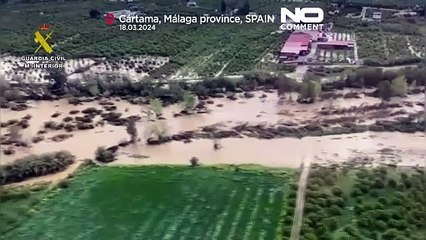 Ulewy i powodzie w południowej Hiszpanii