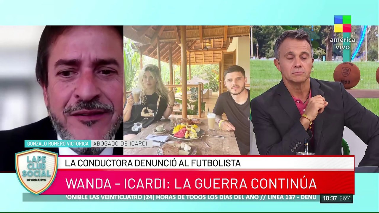 Abogado de Mauro Icardi: "Cayó en la trampa del lobo"