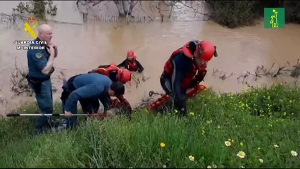 Dos desaparecidos en el sur de España al paso de la tormenta Laurence