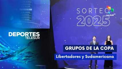 Grupos de la Copa Libertadores y Sudamericana