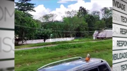 b'acidente caminho br'