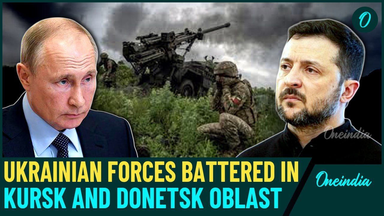 VIDEO:Ukrainian Forces Flee Battlefield Run For Life In Donetsk Oblast As Russia Intensifies Attacks