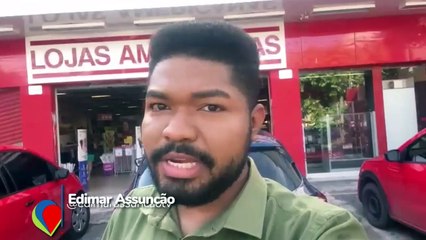 b'Lojas americanas arrombada em Bela9m'