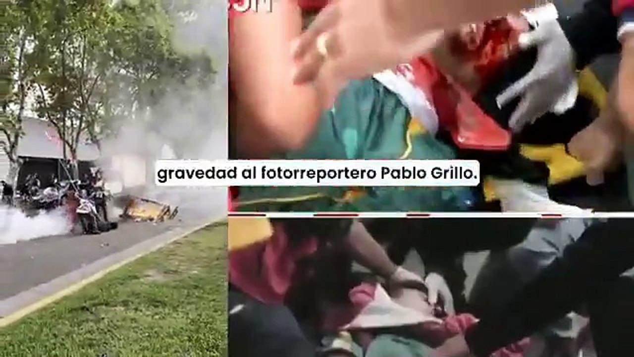Reconstrucción del hecho que dejó a Pablo Grillo gravemente herido en la represión a la protesta a jubilados