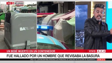 🚨 MACABRO HALLAZGO EN UN CONTENEDOR DE BASURA EN BELGRANO: "EL CUERPO ESTABA ENVUELTO"