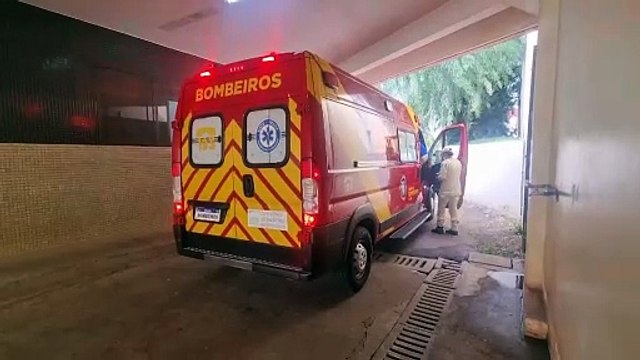 Motociclista é encaminhado à UPA após acidente no Santa Cruz