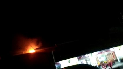 b'churrascaria pega fogo em Bela9m'