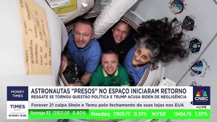 Astronautas retornam à Terra após nove meses presos no espaço