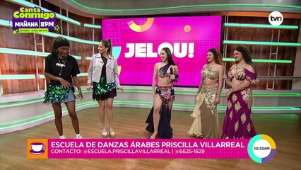 Aprendimos a bailar la danza del vientre