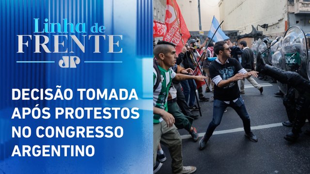 Governo Milei quer criminalizar torcida organizada | LINHA DE FRENTE