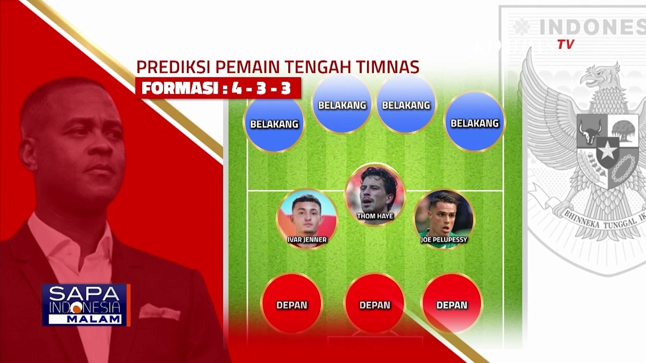 Bagaimana  Patrick Kluivert Atur Posisi  Pemain Timnas Saat Lawan Australia? Begini Prediksinya