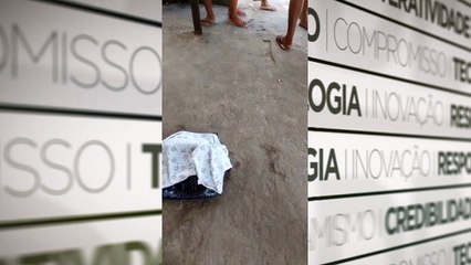 b'Mulher faz prb3prio parto e bebaa morre'