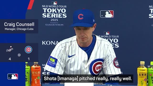 Counsell impressed by Shota's debut despite defeat