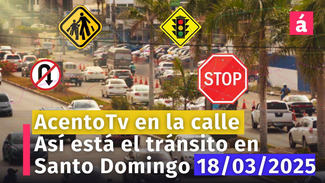 Aquí le decimos cómo está el Tránsito en la Av. Dr. Defilló. AcentoTv en las calles de Santo Domingo