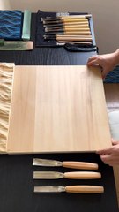 Carving the Ocean with a Chisel: Stunning Woodwork Masterpiece Unveiled!