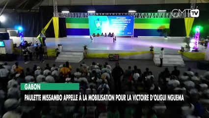 [#Reportage] Gabon  Paulette Missambo appelle à la mobilisation pour la victoire d’Oligui Nguema