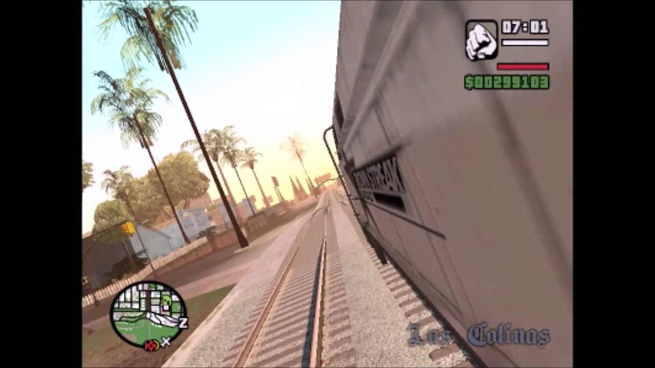 GTA San Andreas Train Tour