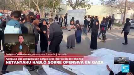 Informe desde Jerusalén: Netanyahu asegura que las negociaciones con Hamás "solo serán bajo fuego"
