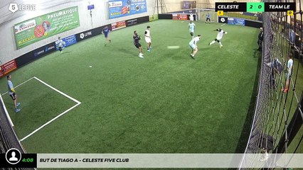 But de Tiago A - Celeste Five Club