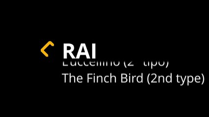 #007 RAI - L'uccellino della radio (Tipo 2) [originale e Ricostruzione]