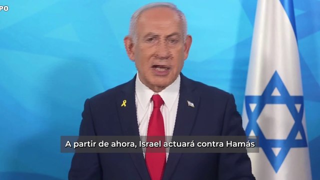 Netanyahu: A partir de ahora, las negociaciones solo tendrán lugar bajo fuego