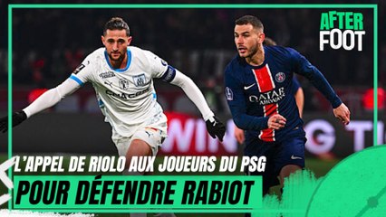 PSG-OM : L'appel de Riolo aux joueurs du PSG vis à vis de Rabiot