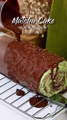 Matcha Cake Roll Recipe 🍰