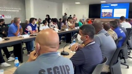 b'Governador Helder anuncia liberaa7o da ponte do Outeiro'