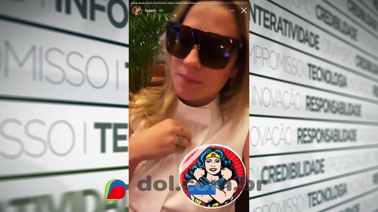 b'Luana Piovanni desabafa'