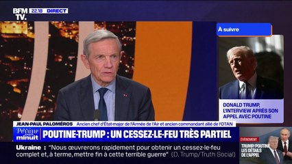 Échange Trump-Poutine: "La trêve est artificielle, on l'a bien compris", réagit Jean-Paul Paloméros