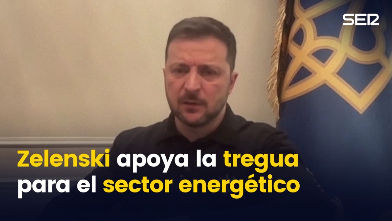 Zelenski apoya la tregua para el sector energético