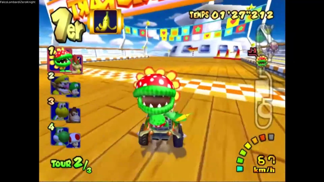Mario Kart Double Dash!! (Walkthrough FR) épisode 17: Coupe Fleur en Miroir
