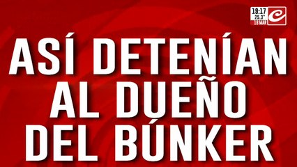 Así detenían al dueño del búnker, donde sospechan que fue decapitada la víctima
