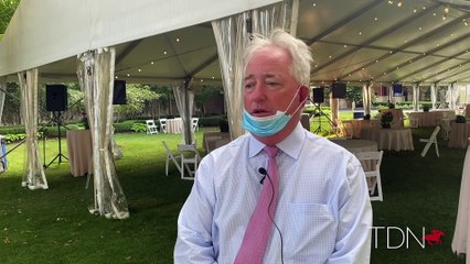 Boyd Browning on Day 1 of the FT Selected Yearling Sale