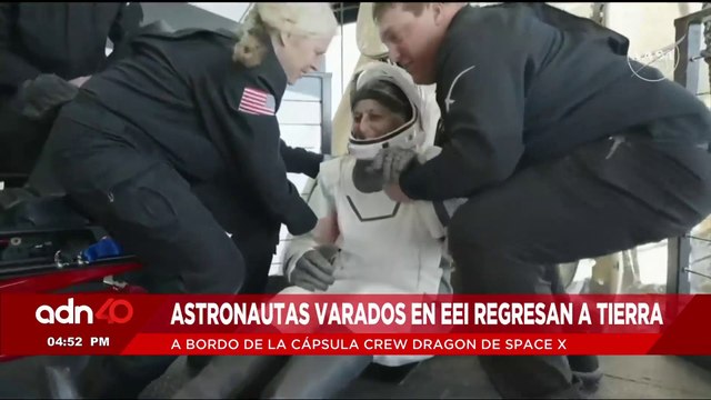 🚨¡Última Hora! Astronautas varados en EEI regresan a la Tierra