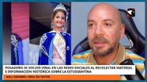 Posadeño se volvió viral en las redes sociales al recolectar material e información histórica sobre la Estudiantina
