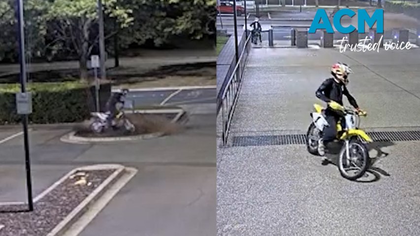 Trail bike group allegedly did burnouts at police car park | The Border ...