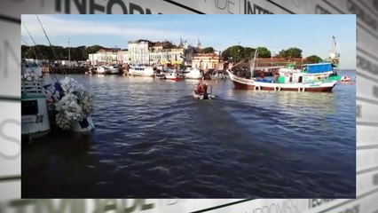 b'Barco pesqueiro afunda no Ver-O-Peso'