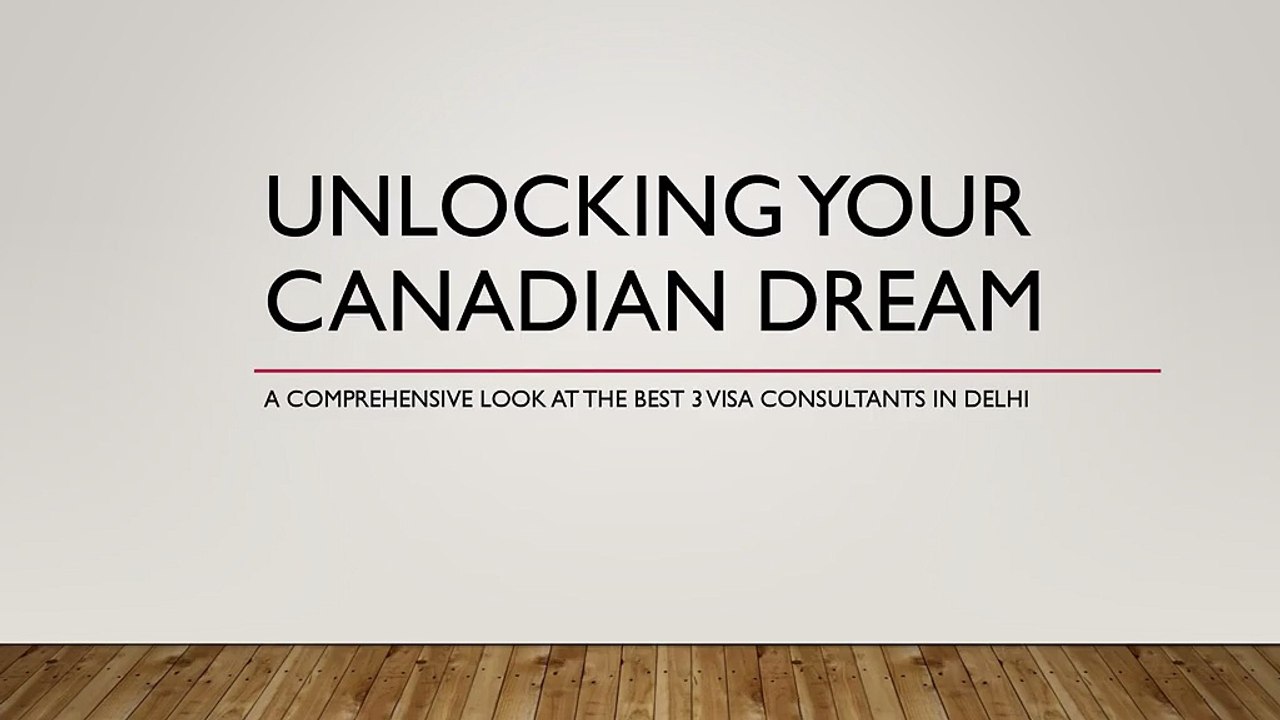 Top 3 Canada Immigration Consultants in Delhi NCR for Hassle-Free Visa Processing