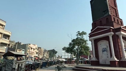 برج مراقبة مدينة سانجلا هيل، البنجاب، باكستان Sangla Hill city watch tower Punjab pakistan