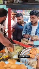 See the reaction after seeing the preparation of Indian food