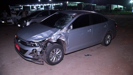 b'Morto apb3s ser atropelado na BR-316'