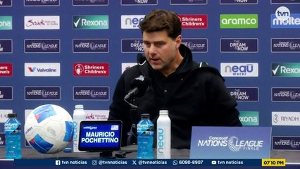 Mauricio Pochettino, DT de Estados Unidos, se refiere a Panamá